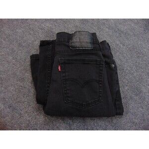Levis‎ 510 Jeans Mens 29x32 Skinny Fit Black Denim Pants